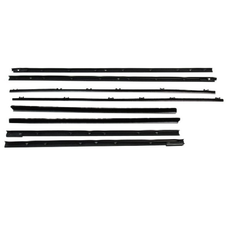 WC 8100-13 Window Sweeper Kit Fits 65 Pontiac Lemans Gto Hardtop 8 Piece Set