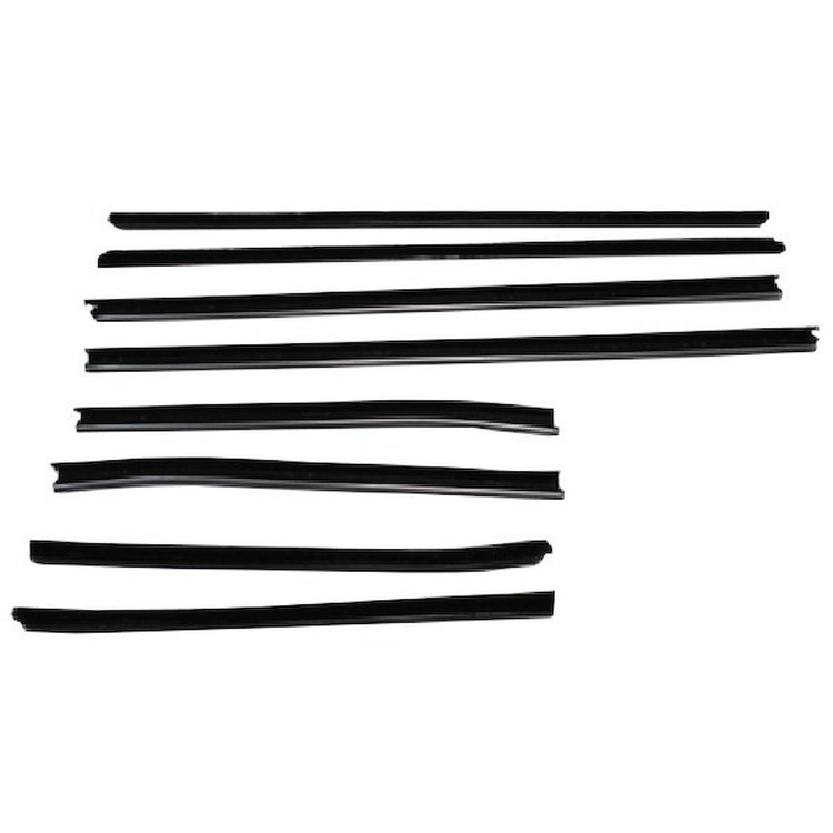 WC 8100-18 Window Sweeper Kit Fits 66-67 Pontiac Lemans Gto Convertible 8 Piece Set