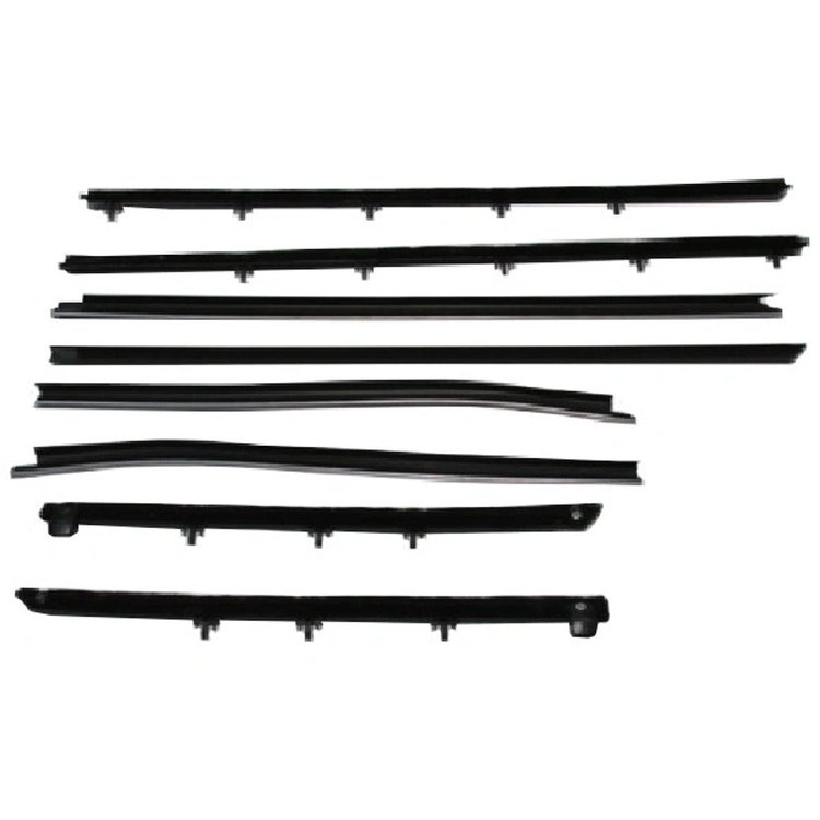 WC 8100-20 Window Sweeper Kit Fits 68 Pontiac Lemans Gto Convertible 8 Piece Set