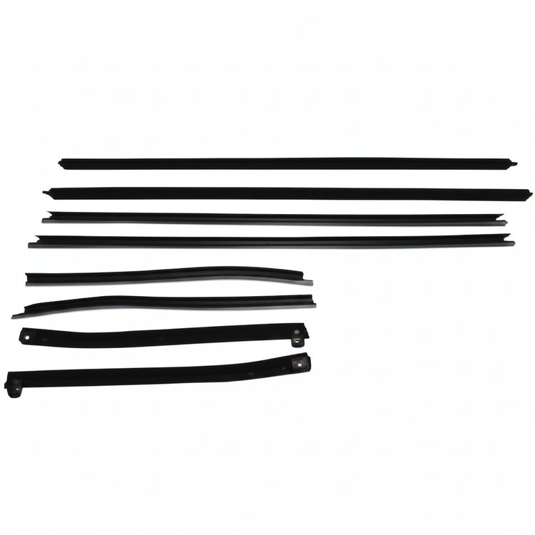 WC 8100-22 Window Sweeper Kit, Fits 69 Gto, Lemans, Tempest Convertibles, 8 Pc Kit