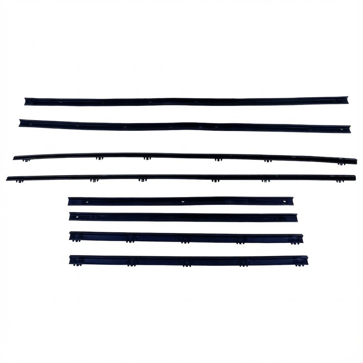 WC 8100-37 Window Sweeper Kit Fits 1964 Gto/Lemans 2 Door Sedan, 8 Piece