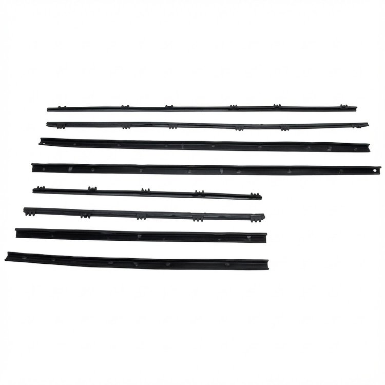 WC 8100-40 Window Sweeper Kit Fits 1965 Gto/Lemans 2 Door Sedan, 8 Piece