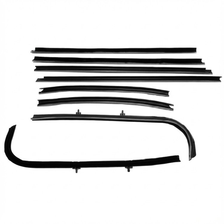 WC 8100-48 Window Sweeper Kit Fits 1969-72 Gto/Lemans 2 Door Sedan, 8 Piece
