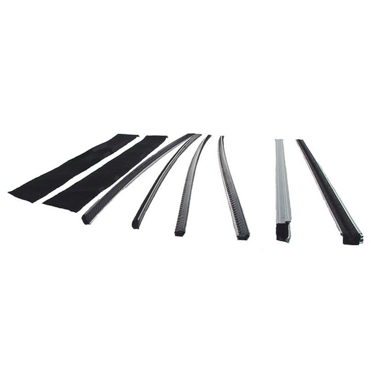Window Channel & Sweeper Kit for 4-Door Hardtop. 4 WC 8-72 1 WC 1-72 1 WC 2-72 2 CC 22. WNDW CHNL AN