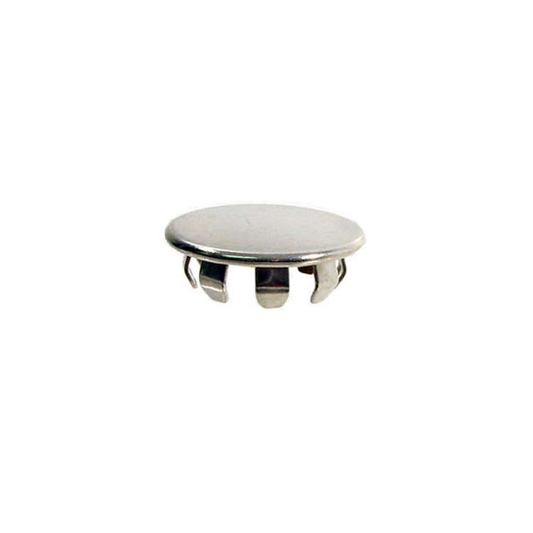 WF 1000-E Chrome Plug Button, For 5/8 in. Hole Size
