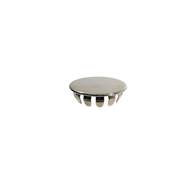 WF 1000-G Chrome Plug Button, For 7/8 in. Hole Size