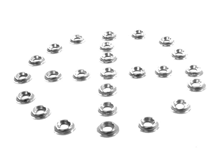 WF 802 Trimming Washers, Nickel Plated, 1/2 in. O.D, x 3/16 in. I.D