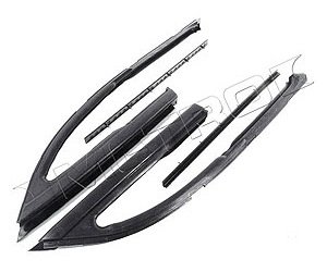 Front Vent Window Seals. 1966-67 Buick Skylark/Chevy Chevelle, Malibu/Oldsmobile Cutlass, 442, F-85/Pontiac GTO, LeMans, Tempest