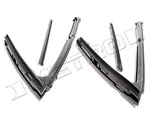 Front Vent Window Seals 1962-67 Chevy Nova, Chevy II