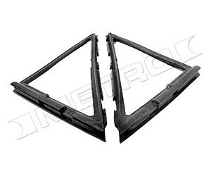 Vent Window Seals. Pair. R&L. VENT WINDOW SEAL 63-66 DODGE/PLYMOUTH A BODY 2 DR HT/CNVRT. PAIR #PR5710-001
