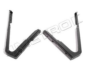 Front Vent Window Seals. For 2-door hardtop and convertible. Pair. R&L. VENT WINDOW SEAL 64-65 LINCO