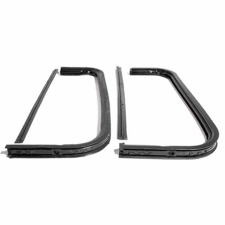 Vent Window Seals with Division Post Seals. Vent Seal 25-1/2 In.; Division Post 15-3/4 In. Set of 4