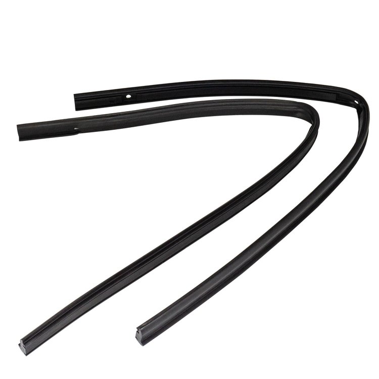 WR 2304-R Rear Vent Window Seals, For 4-Door Sedan, Pair R&L