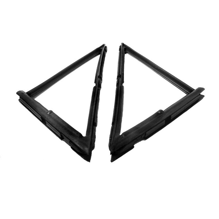 Vent Window Seals. Pair. R&L. -TD-VENT WINDOW SEAL 66-67 DODGE/PLYMOUTH B BODY 2 DR HT/CNVRT 68-70 D