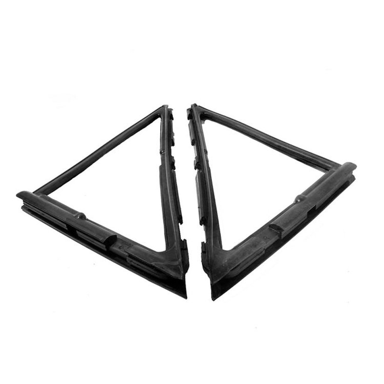 Vent Window Seals. Pair. R&L. VENT WINDOW SEAL 67-72 DODGE/PLYMOUTH A BODY 2 DR HT 67-69 DODGE/PLYMO