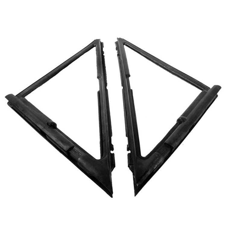 Vent Window Seals. Pair. R&L. --TEMP. DISCO.----VENT WINDOW SEAL 68-70 DODGE/PLYMOUTH B BODY 2 DR HT
