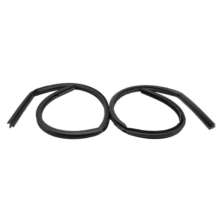 WR 7306-R Rear Vent Window Seals, Full Wrap Around Type, Pair R&L