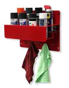GARAGE/SHOP ORGANIZER AEROSOL CAN HOLDER
