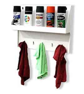 GARAGE/SHOP ORGANIZER OIL BOTTLE HOLDER
