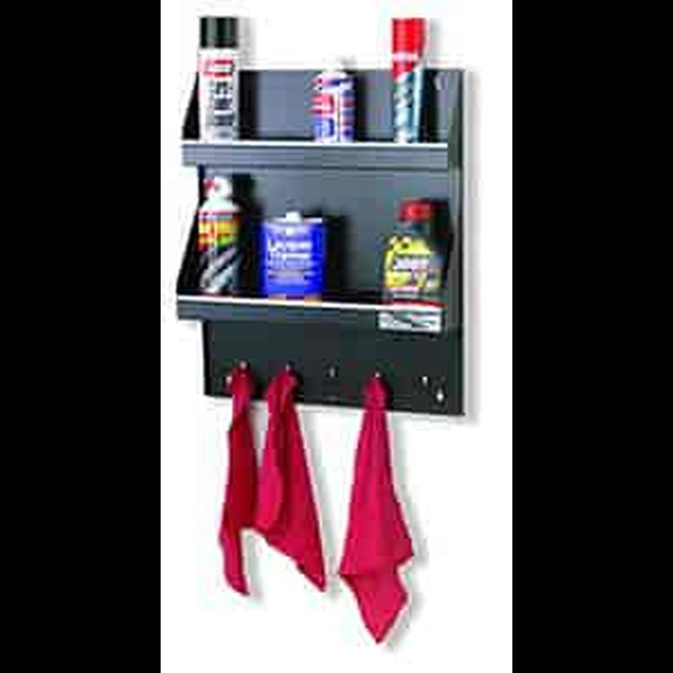 GARAGE/SHOP ORGANIZER STORAGE SHELF COMBINATION
