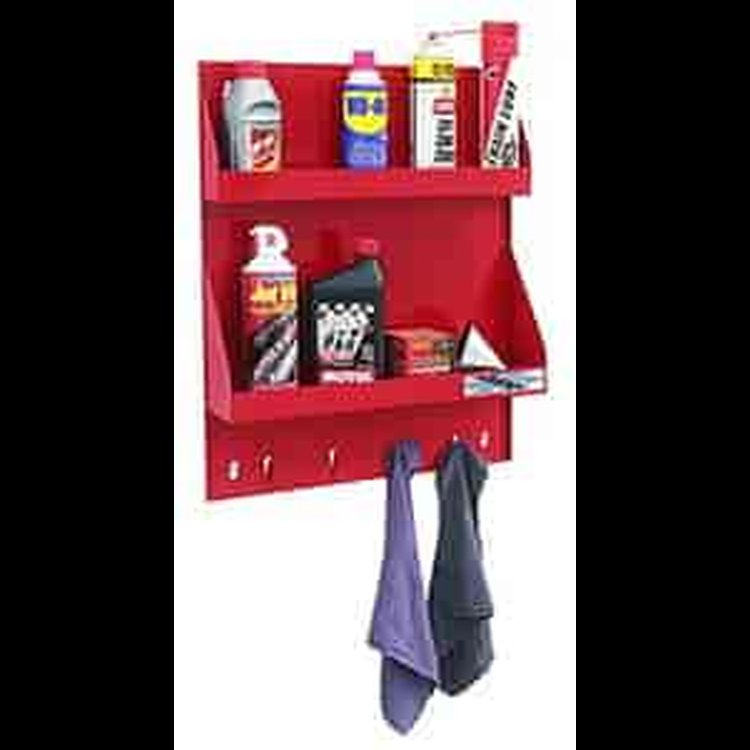 GARAGE/SHOP ORGANIZER STORAGE SHELF COMBINATION