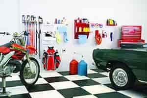 GARAGE/SHOP ORGANIZER LOCKABLE ORGANIZER