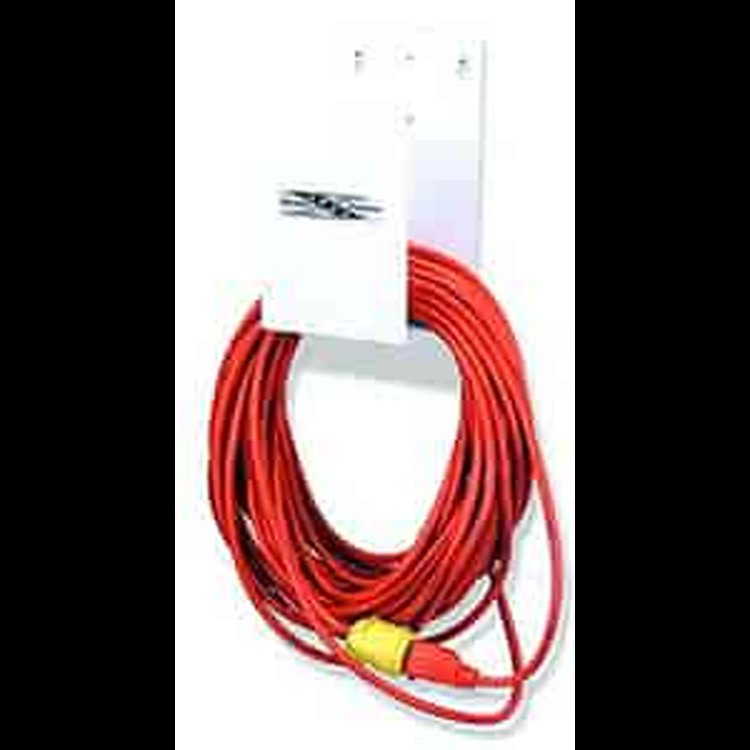 Garage/Shop Hose/Extension Cord Organizer Gives you a convenient and easy way to store long cords and cables