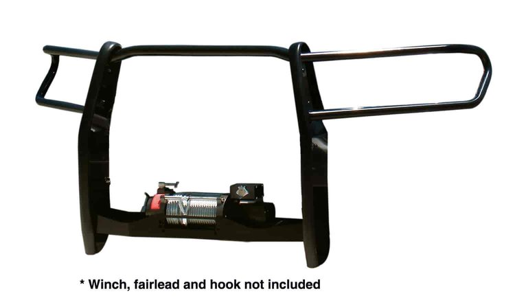Winch Guard with Brush Guards 2007-13 Chevy Silverado 1500
