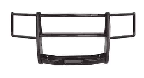 Winch Guard With Brush Guards 2014-2017 Chevy Silverado-Black Powder Coat