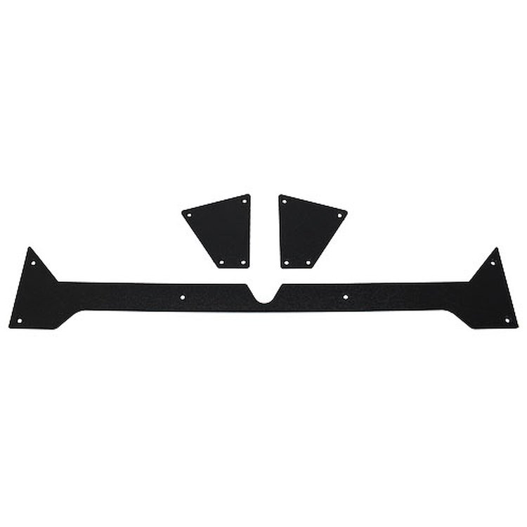 BRJ40 Straight End Cap Replacement Rub Plate Kit 2007-16 Jeep Wrangler
