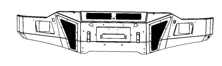 BR11 Front Bumper