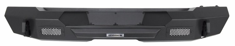 Trailling Rear One-Piece Stubby Bumper for 2018-2019 Jeep Wrangler JL