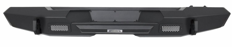 Trailline Rear One-Piece Straight Bumper for 2007-2018 Jeep Wrangler JK