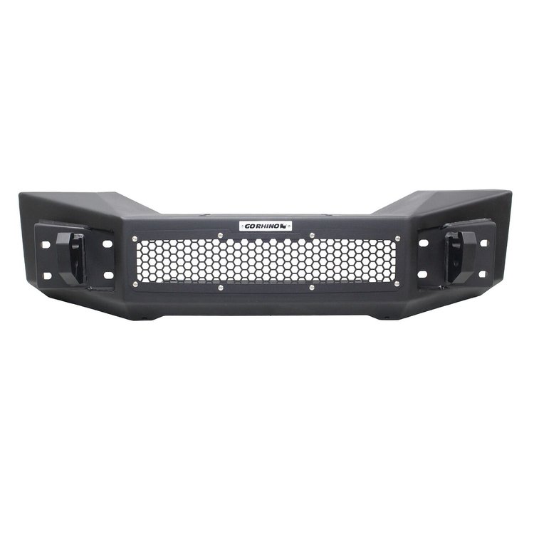 Rockline Winch and LED Ready Front Stubby Bumper for Jeep Wrangler JK, JL & Gladiator JT