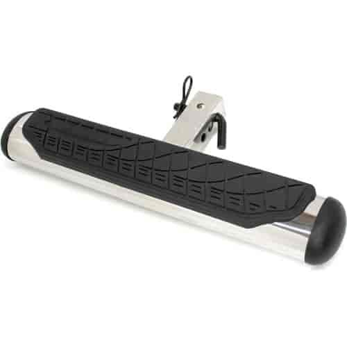 4" Oval Hitch Step Polished Stainless