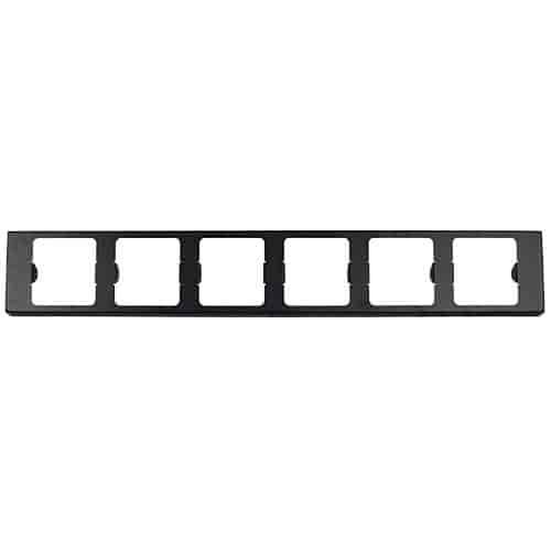 SRM 100 Roof Rack Light Plates- Front Fits Six 6" Rigid Q-Series Or Compatible Lights