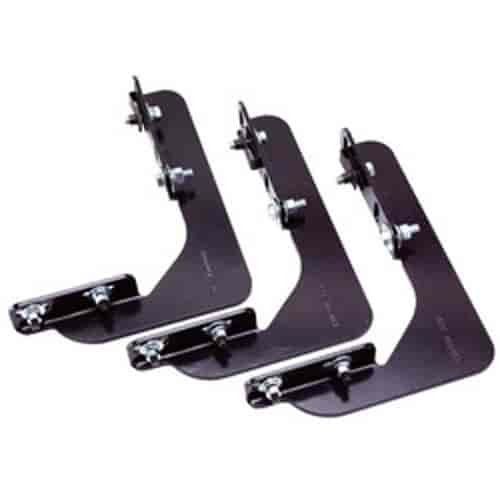 OE Xtreme SideSteps Bracket Kit Black Powdercoat