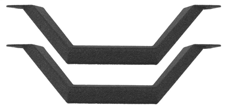RB20 Running boards Universal 4 Drop down steps Pair