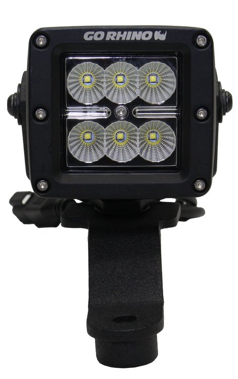Cowl Mounted Cube Light Brackets for 2018 Jeep Wrangler JL