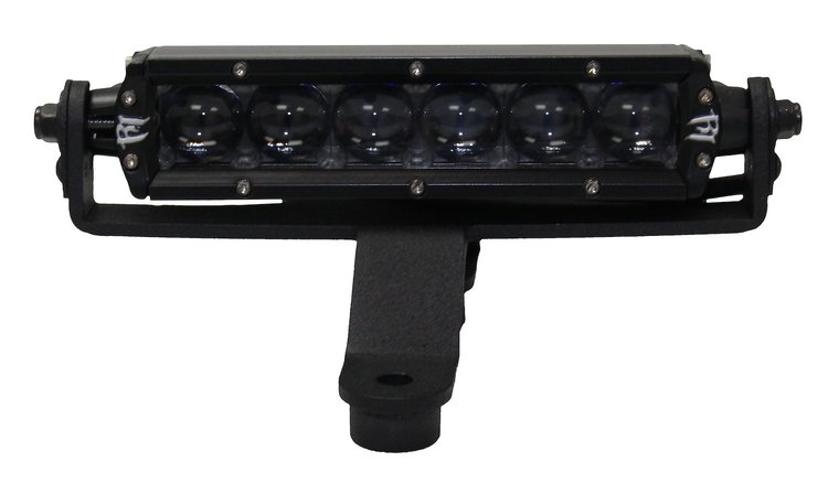 Cowl Mounted Light Brackets for 6 In. LED Light Bar fits 2018 Jeep Wrangler JL
