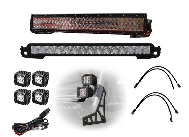 Auxiliary Light Kit Jeep Wrangler JL