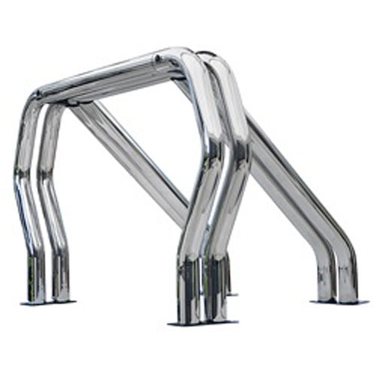 Bed Bars-Double Bar/Double Kicker 1975-16 Chevy C/K, Silverado/GMC C/K, Sierra 1500/2500/3500 Fleetside