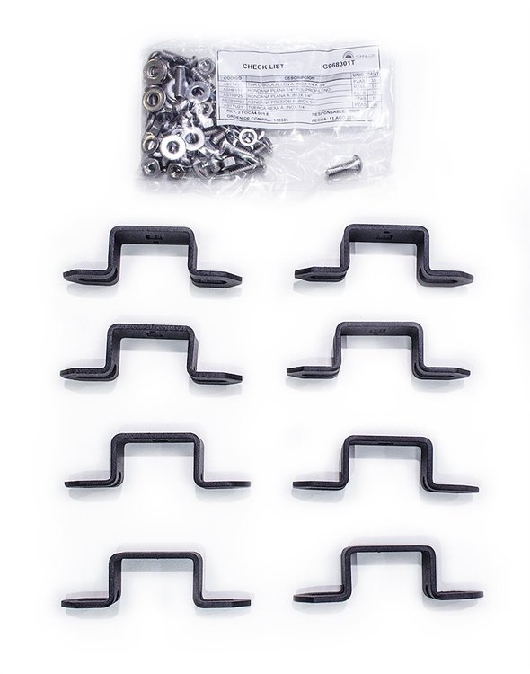 Sport Bar 2.0 Light Bracket Kit Riser Brackets For 3 4 And Horizontal Light Bars --- - --Textured Bl