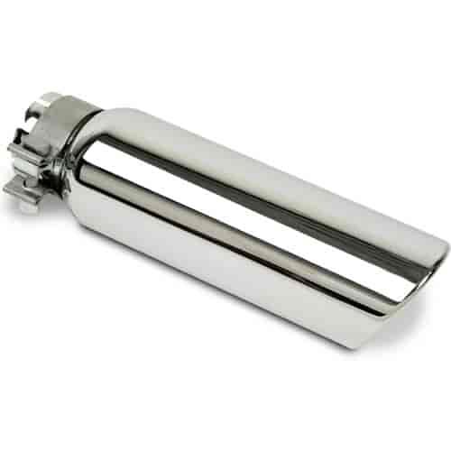 Round Exhaust Tip Polished