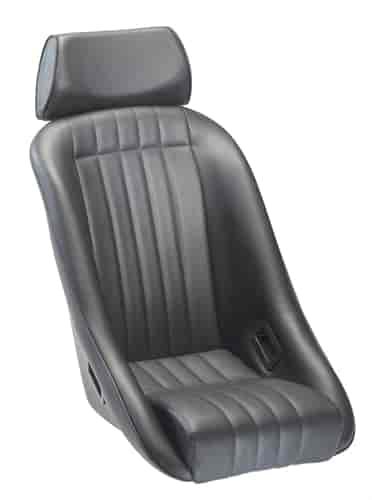 Classic CS Racing Seat Black Vinyl