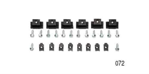 Grille Clip and Screw Set for 1957 Chevy Tri-Five