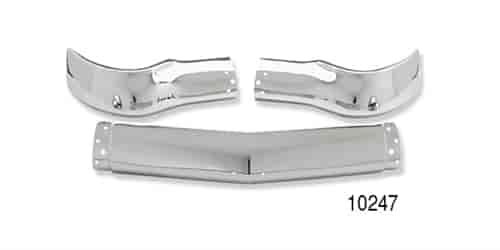 3-PIECE FRT CHROME BUMPER