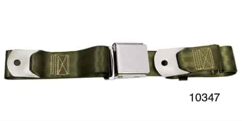 REAR SEAT BELT GREEN