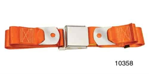 REAR SEAT BELT ORANGE
