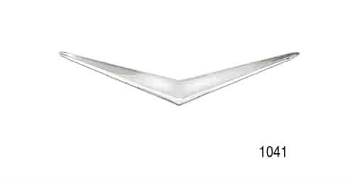 Hood Vee Emblem for 1956 Chevy Tri-Five V8